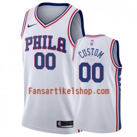 NBA Philadelphia 76ers Trikot Benutzerdefinierte Nike 2019-2020 Association Edition Swingman - Herren